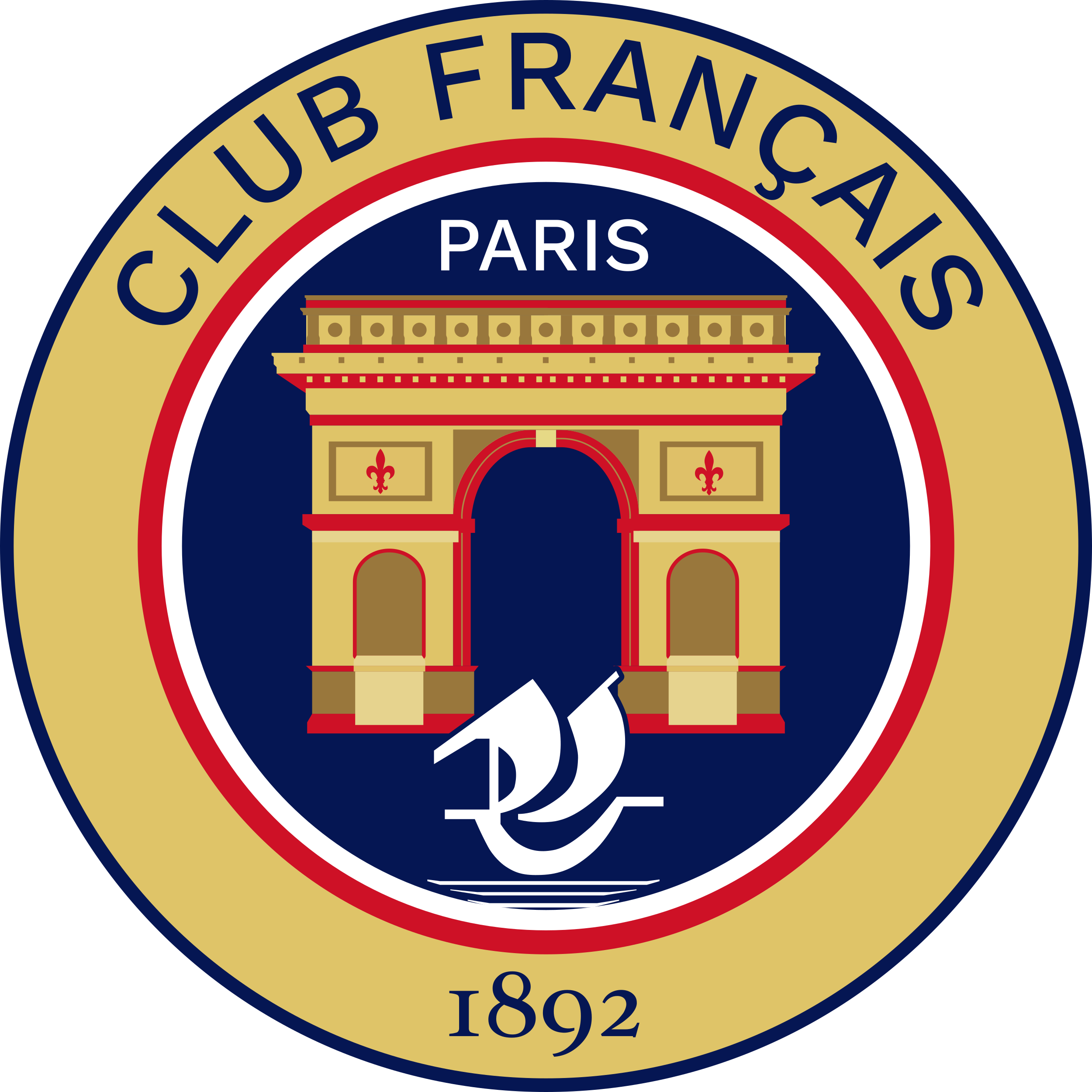 Blason du Club Français 1892